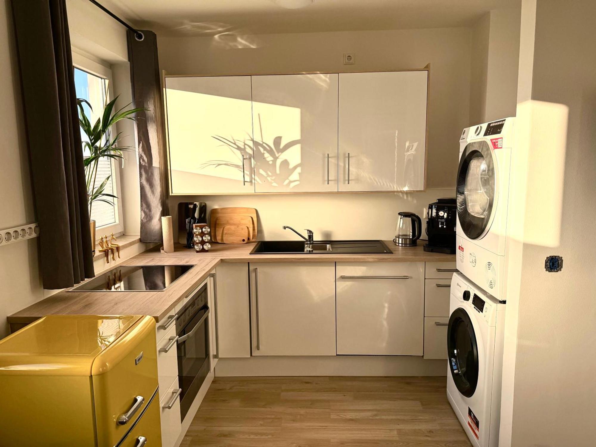 Mühldorf Yay - 65M2 Apartment Am Bahnhof - Smart Tv - Internet - Kaffee - Waschmaschine - Trockner מראה חיצוני תמונה